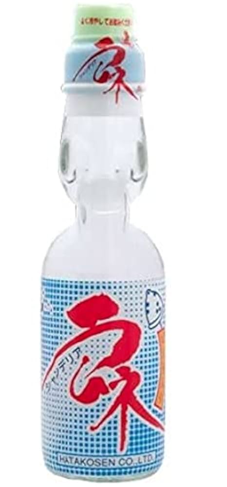 Amazon.co.jp: ハタ鉱泉 瓶ラムネ 200ml×6本 : 食品・飲料・お酒
