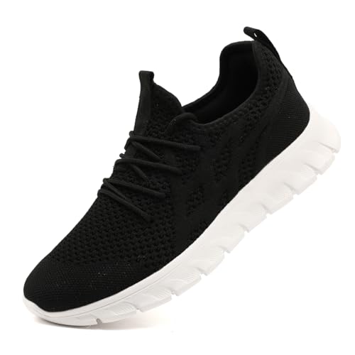 Image of Mens Walking Tennis Shoes Slip On Hiking Running Sneakers Non Slip Fitness Casual Workout Athletic Gym Lightweight Breathable Comfortable Trainers