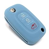 EINFACHE MONTAGE: Das Finest-Folia Silikon Cover wird einfach über den vorhandenen Schlüssel geschoben.