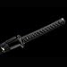 Yu Qin Sword, Pure Handmade Samurai Sword, 5160spring Steel, 41.31.21 inches, Full Tang Sword Set, Sharp, Black Katana