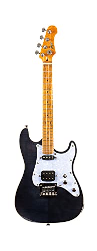 フライトウクレレ Flight Rock Series エレキウクレレ(4弦ギター) Pathfinder トランスブラック FUR-PF-TBK