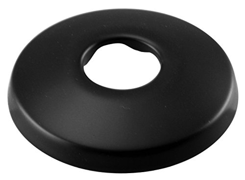 Westbrass 1/2" Ips X 10" Shower Arm With Sure Grip Flange, Matte Black, D302-1-62 #TOP2