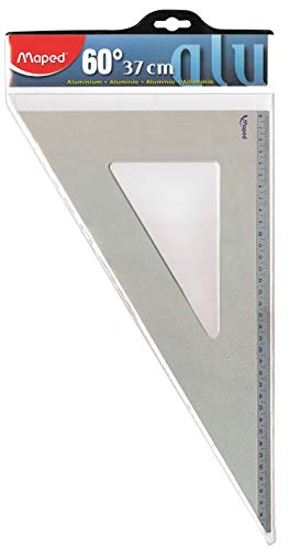 Preisvergleich Produktbild Maped 100091 Aluminium Dreieck (Aluminium, 36 cm)