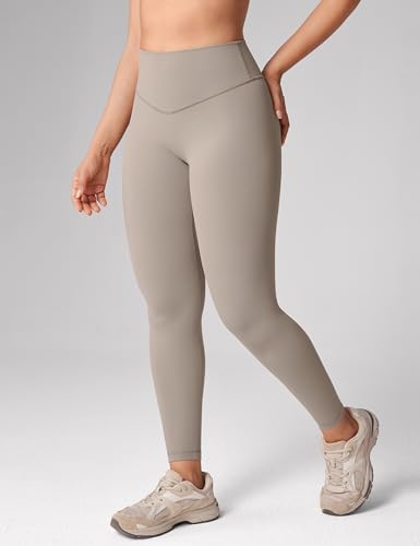 Image of UNISSU Hugcurve No Front Seam High Waisted Workout Leggings for Women Buttery Soft Yoga Pants Gym Athletic Tights - 25''