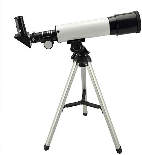 Visionking Telescopio astronomico di rifrazione 360X50 con treppiede portatile Sky monoculare Ambito di osservazione spaziale Regalo