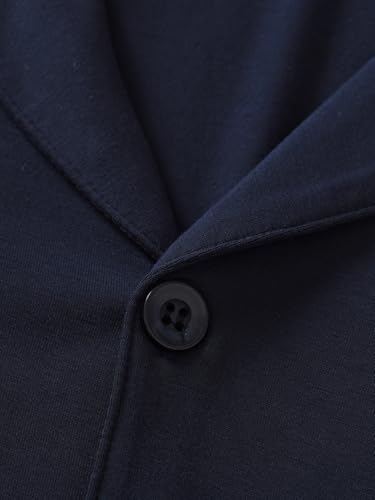 Latuza Men's Bamboo Viscose Button Down Pajama Top Long Sleeve Sleep Shirt4