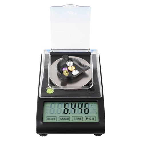 Báscula digital táctil de alta precisión 50g x 0.001g miniatura 1