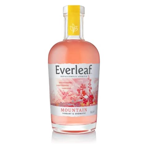 Everleaf Mountain - Alkoholfreier Pink Gin - kalorienarm und vegan - lebhafter, aromatischer Pink Gin mit Kirschblüte und Erdbeere Cover