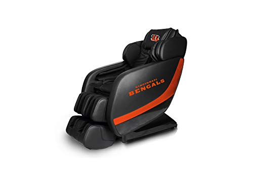 Zero Gravity Full Body Electric Shiatsu Massage Chair Recliner with Built-in Heat Foot Roller Air Massage System LSS-Track Stretch Vibrating Audio for Home Office,Black