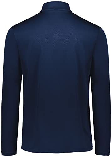 Holloway Sportswear Prism Bold 1/4 Zip Pullover XL Navy/Gold2