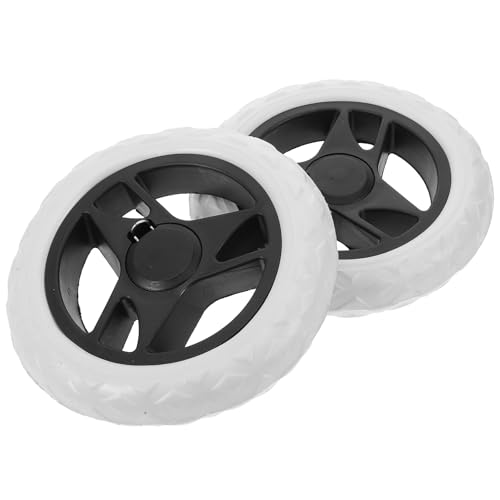 SHINEOFI Ruote per Carrello della Compra 2 Pezzi Ruote Sostituibili