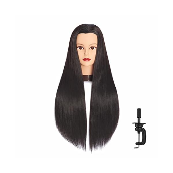Hairingrid 26"28" Mannequin Head Hair Styling Training Head Manikin Cosmetology Doll Head