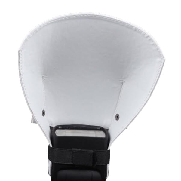 Hemobllo Flash Diffuser - Flash Reflector Camera Light Diffuser Portable Flash Diffuser for Speedlight Camera Flash Diffuser Flash Bounce Reflector Cover