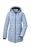 killtec Kow 55 41809-000 - Parka acolchada con capucha para mujer, color azul claro, 50