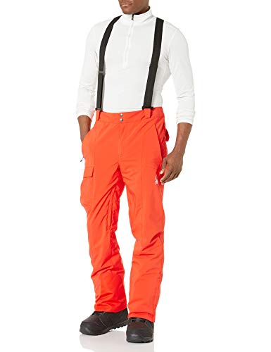 Spyder Men's Troublemaker Tailored Fit Ski Pant, Burst, Large/Regular