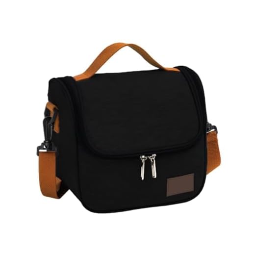 Bolsa Térmica Lancheira Para Marmita Trabalho Academia Escola e Passeios Lancheira Escolar Com Alça (Preto)