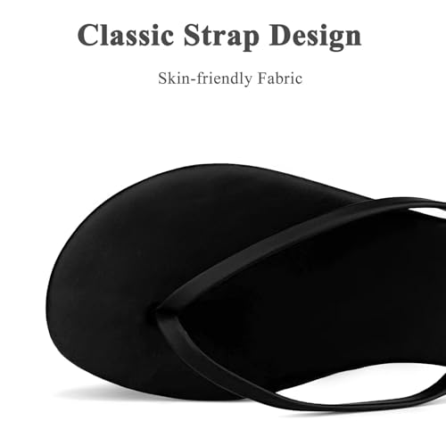Image of Cheval Flat Leather Flip Flops for Women, Comfortable Dressy Thong Sandals 2026 Summer and Spring Vacation Essentials, Chanclas Para Mujer