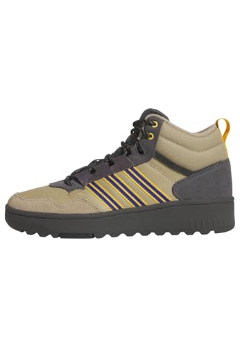 Adidas Unisex Hoops 4.0 MID Shoes, Supplier Colour/semi Lucid Blue/Grey strata, 43 1/3 EU