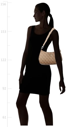 Image of GUESS Womens Noelle Top Zip Shoulder Bag