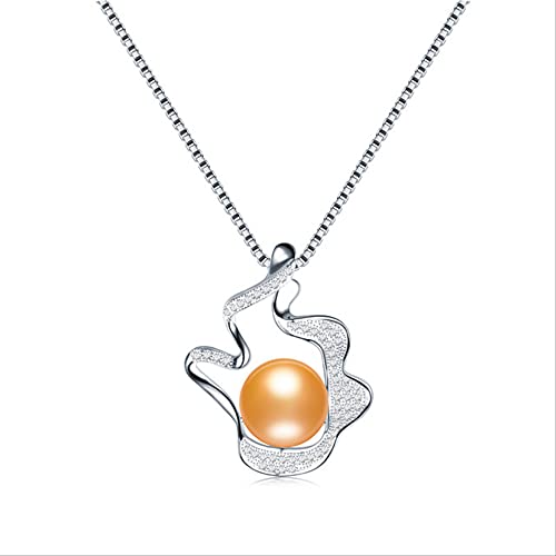 Collier perle de culture bijoux femmes véritable pendentif nacre
