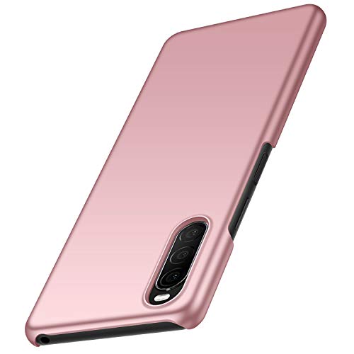 anccer Coque Sony Xperia 10 II [Serie Mat] Resilient Conception Ultra Mince et Absorption des Chocs Coque pour Sony Xperia 10 II (Or Rose Lisse)