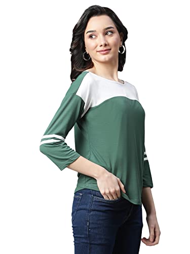 Image of DHRUVI TRENDZ Women's Regular Fit Top