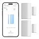SONOFF SNZB-04P Zigbee tür und fenstersensor, intelligenter tür- fensterkontakt Alarmanlage,Erfordert Zigbee Hub,Smart Home türsensor kompatibel mit Alexa und Google Assistant (2er-Pack)