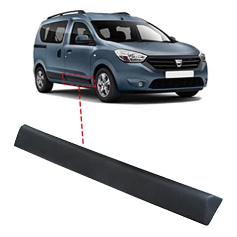MKAREPART Alerón de moldura exterior delantero derecho compatible con Dacia Dokker Cover