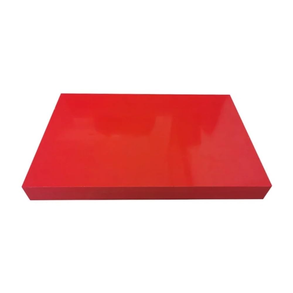 Pannello in plastica fenolica 1 pezzo Pannello rosso GPO-3, Pannello in fibra di vetro GPO-3, Foglio resistente al calore GPO-3 rosso 200 * 250 mm, Laminato in resina poliestere insatura(200x250x2mm)