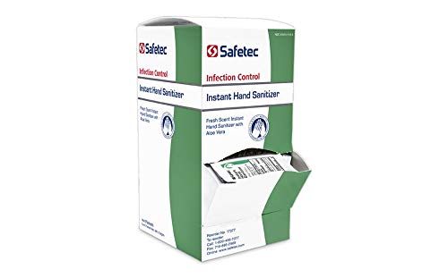 Safeâ€“Tec Hand Sanitizer 1/32 Oz Packets 1 Box (144 Packets) by Safetec of America - MS89325