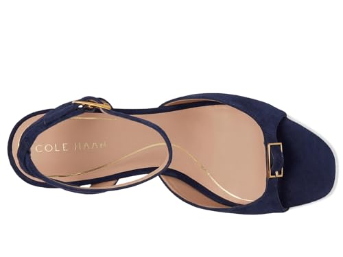 Cole Haan Cole Haan, Women's, Annalise Buckle Sandals, Midnight Moon Suede, 6, Medium