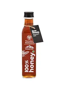 The Indian Beekeepers Himalayan Wild 100% Raw Honey | Organic Lab Tested | | Kashmiri | Pure | Unprocessed | Weight Loss | Immunity Booster | Joint Pain | Shivalik Forest, Kashmir | No Added Syrup | Sugar Free | Royal Jelly & Bee Pollen | Does Not Expire | Unheated | Cold Compressed | Natural Sweetener | For All | 365gms