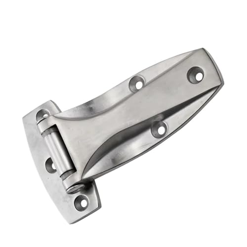 Stainless Steel Heavy Duty Door Hinge Thickened Industrial Large Mechanical Equipment 1Pcs