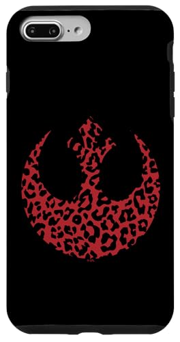 Coque iPhone 8 Plus Star Wars Rebel Alliance Cheetah rigide noire