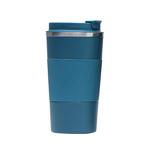 JOYSIP 17oz Stainless Steel Vacuum Insulated Coffee Travel Mug for Ice Drink & Hot Beverage, Double Wall Travel Tumbler Cups with Spill Proof Lid for Men and Women (Marine)