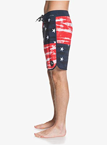 Quiksilver Men's Standard Highline Freedom Quad 19 Boardshort Swim Trunk2