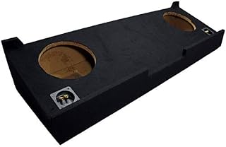 Compatible with Chevy Silverado or GMC Sierra Crew Cab Truck 2007-2013 Dual 10"