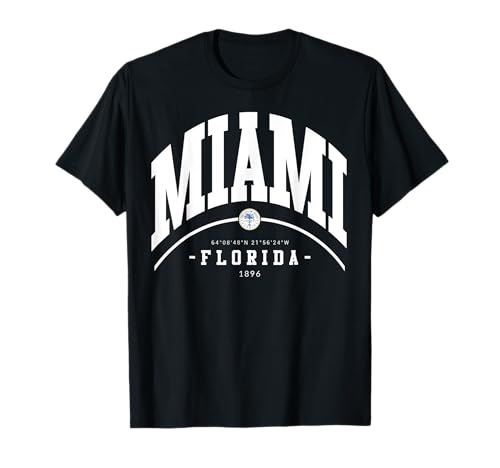 Miami Florida viaje a Miami casa vacaciones Miami Camiseta