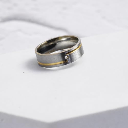 Image of SALTY ALPHA Hand Finger Ring for Men & Boys | Stainless Steel | Stylish & Minimal | Birthday Gift | Aesthetic Jewellery | Accessories for Everyday Wear | Gift for Diwali, Christmas, Marriage, Birthday