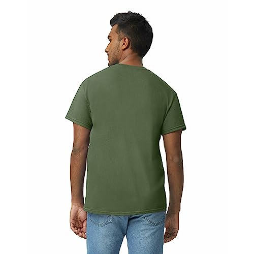 Colorante Para Ropa, Shoes color verde militar Marca Gildan (3)