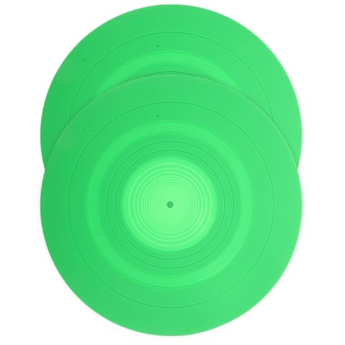 Tapis de platine en silicone vert pour sublimer vos disques vinyles