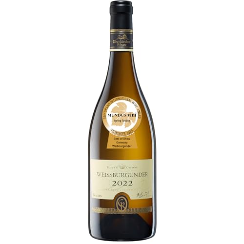 Oberkircher Winzer Weißburgunder trocken - Weltbester Réserve Weißwein 2025 AWC Vienna & Bester Weißburgunder bei Mundus Vini - COLLECTION ROYAL - Barrique Weißwein vollmundig & kräftig (1 x 0,75l)