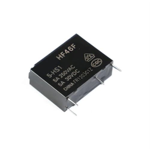 Relais HF25F-012-H 12V CC composant 3 broches pour circuit imprimé