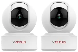 CP PLUS 4MP Wi-fi PT Home Security Smart Camera | 360? with Pan & Tilt | Two Way Talk | Cloud Monitoring | Motion Detect | Night Vision | Supports SD Card (Up to 128 GB) | Alexa & OK Google - CP-E41A