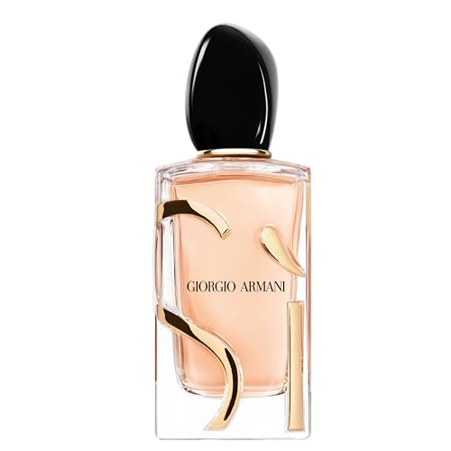 Armani Beauty, Sì Eau de Parfum, Giorgio Armani Perfume Feminino Refilável, Chipre Frutado, Fragrância Feminina com Notas de Rosas, Almíscar, Frésia e Cássis, 100ml