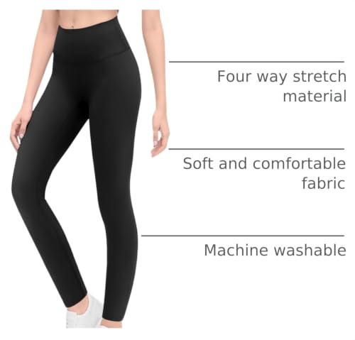 Image of Gnainach Bootcut Leggings Girls Teens High Waist Soft Stretch Yoga Pants | Flare Design With Gusseted Crotch,Interlock Seams Reduce Chafing, For Dance, Yoga, Running, Ballet, Daily Wear