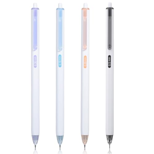 Ymapinc Pack 4 bolígrafos de punta ultra fina negro miniatura 1