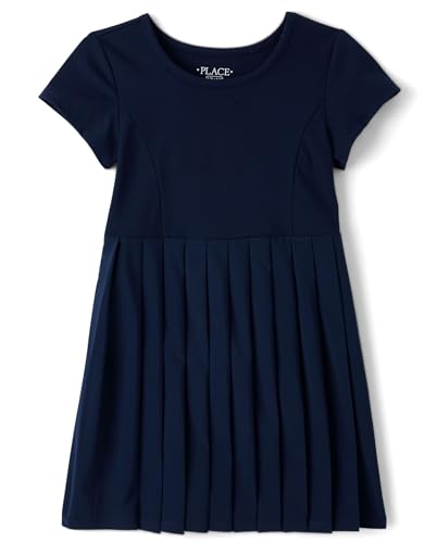 The Children's Place Girls' Quick Dry Pleated Tennis Dress