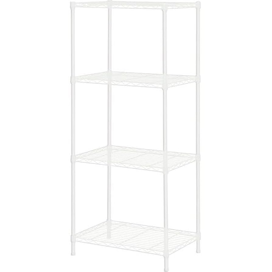 ホワイト スチール製 キッチンラック 3段 ホワイト 3段 スチールラック