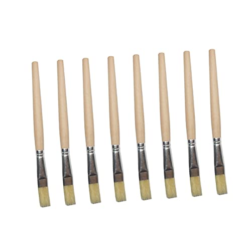 Ciieeo Ergonomic Bristle Brush Set Oil Painting Bbq Basting Cookie Pastry Decorating